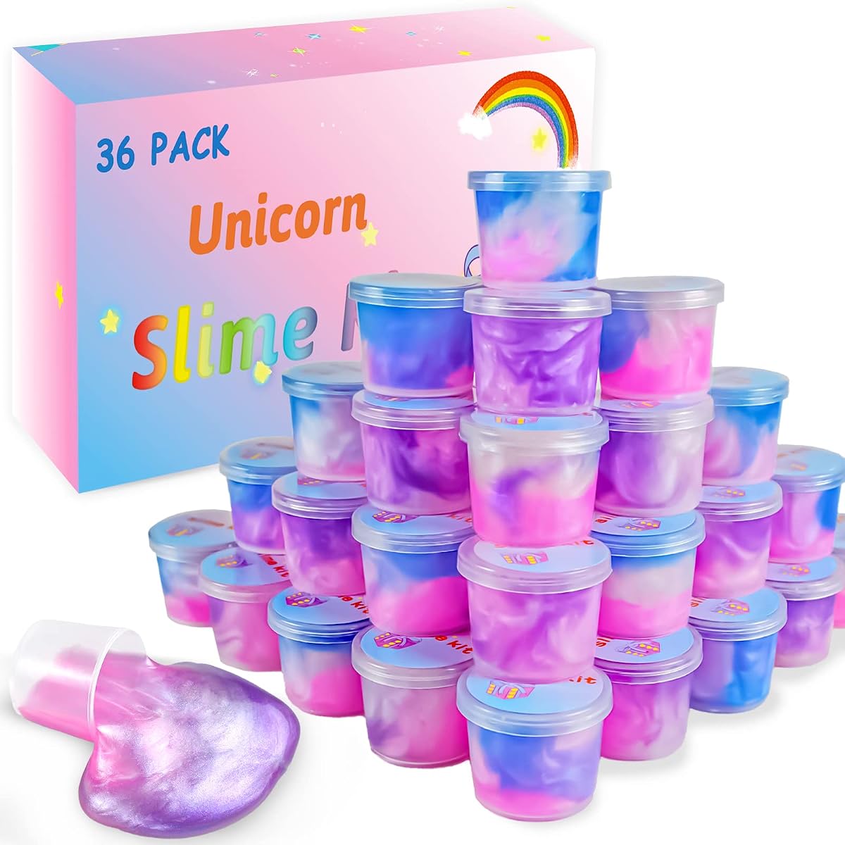 Unicorn Galaxy Slime 36-Pack